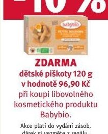 Babybio dětské piškoty