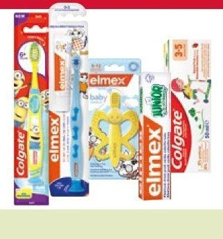 Colgate a Elmex dětské produkty