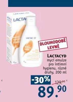 LACTACYD mycí emulze pro intimní hygienu