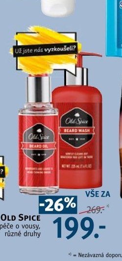 OLD SPICE péče o vousy