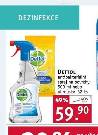 Dettol antibakteriální sprej na povrchy