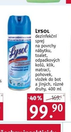 Lysol dezinfekční sprej na povrchy