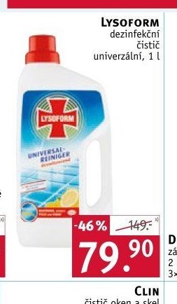Lysoform dezinfekční čistič univerzální