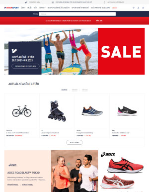 aktuální leták Intersport 4.8.2021-10.8.2021