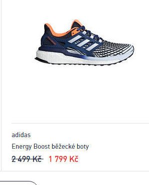 adidas Energy Boost běžecké boty