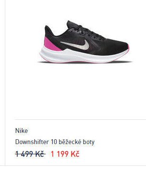 Nike Downshifter 10 běžecké boty