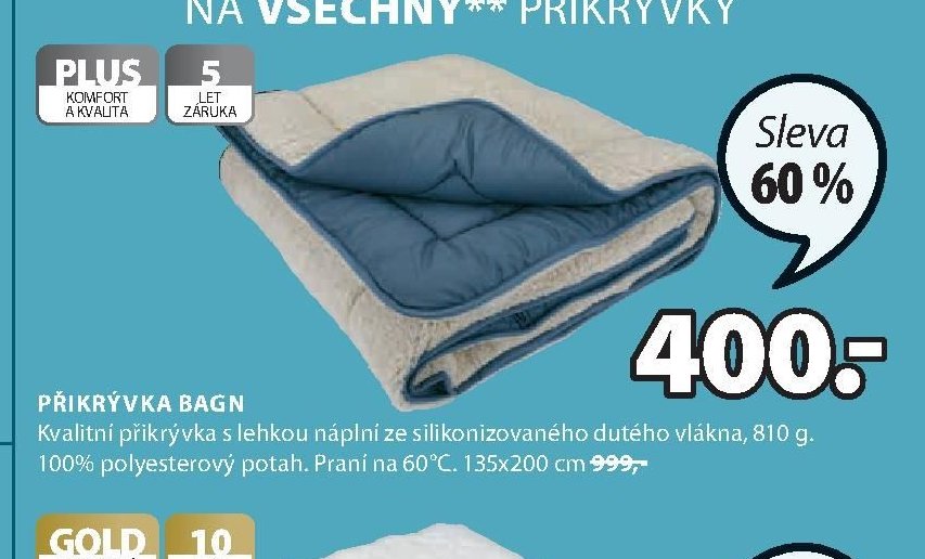 PŘIKRÝVKA BAGN