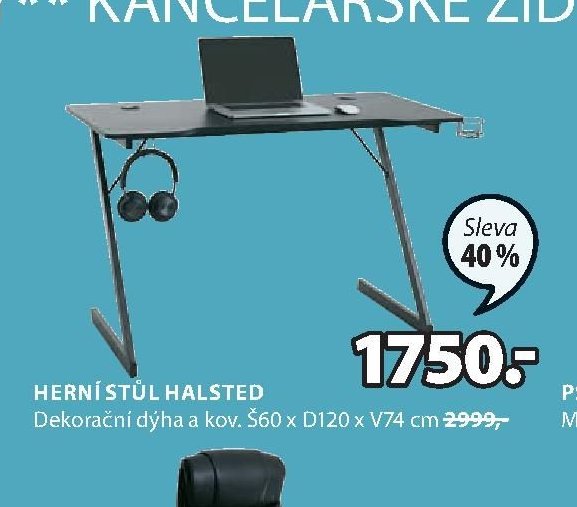 HERNÍ STŮL HALSTED