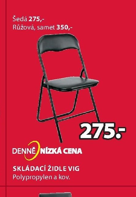 Skládací židle VIG