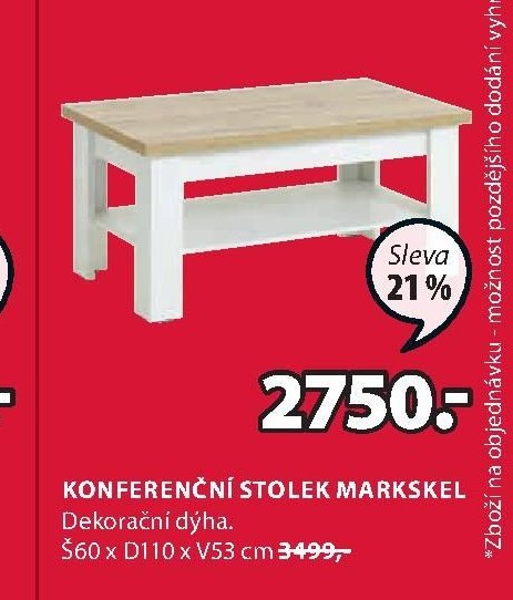 KONFERENČNÍ STOLEK MARKSKEL