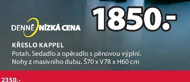 Křeslo KAPPEL