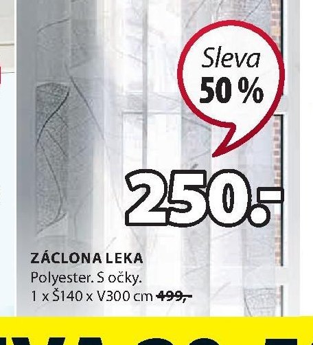 ZÁCLONA LEKA