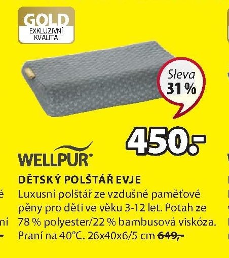 DĚTSKÝ POLŠTÁŘ EVJE