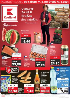 aktuální leták Kaufland 11.8.2021-17.8.2021