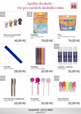 aktuální leták Kik textil 9.8.2021-29.8.2021