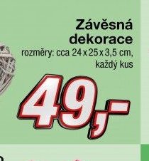 Závěsná dekorace