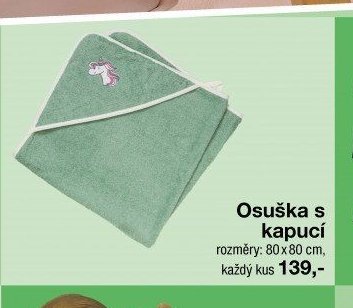 Osuška s kapucí