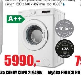 Pračka PHILCO PLDA 1262 Chiva