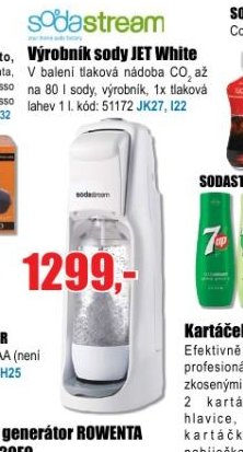 Výrobník sody JET White