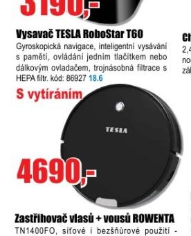 Vysavač TESLA RoboStar T60