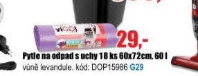 Pytle na odpad s uchy