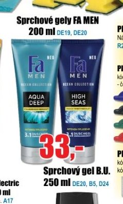 Sprchové gely FA MEN 200 ml
