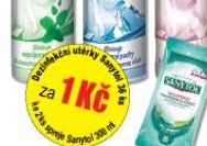 Dezinfekce utěrky SANYTOL 36 ks