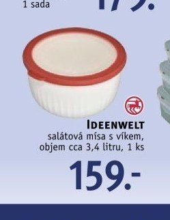 IDEENWELT salátová mísa s víkem