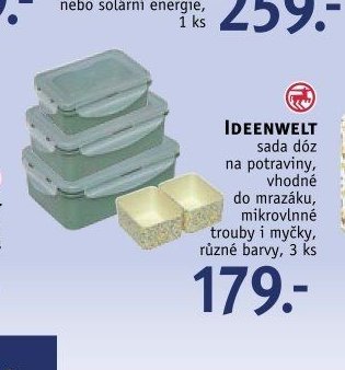 IDEENWELT sada dóz na potraviny
