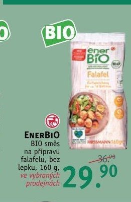 EnerBIO BIO směs na přípravu falafelu, 160 g