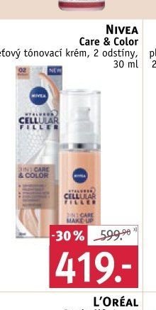 NIVEA Care & Color pleťový tónovací krém