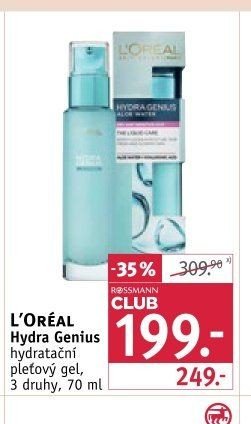 L'ORÉAL Hydra Genius hydratační pleťový gel