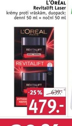 L'ORÉAL Revitalift Laser krémy proti vráskám