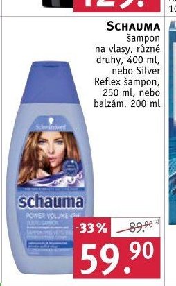 SCHAUMA šampon/Silver Reflex šampon