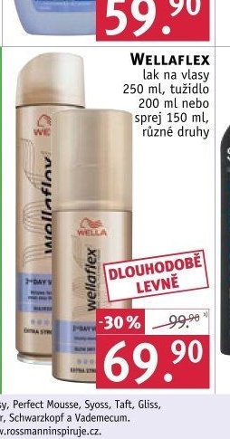 WELLAFLEX lak na vlasy