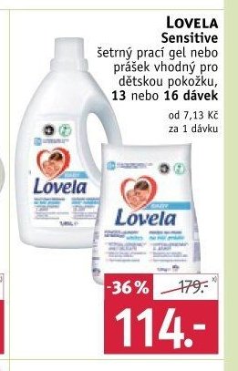Lovela Sensitive prací gel
