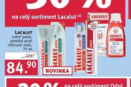 Lacalut zubní pasta