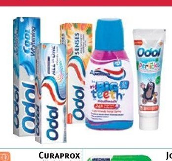 Odol a Aquafresh sortiment