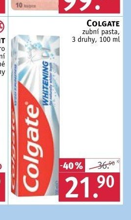 COLGATE zubní pasta