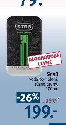 STR8 voda po holení