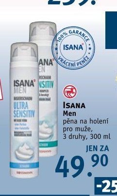 ISANA Men pěna na holení pro muže