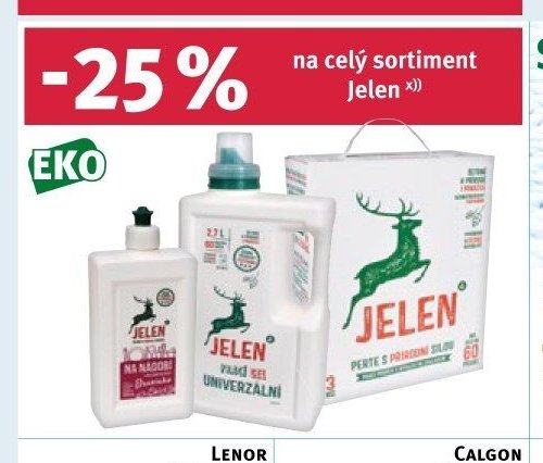 Jelen sortiment