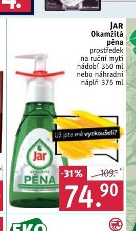 JAR Okamžitá pěna