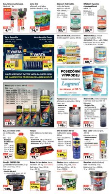 aktuální leták Barvy a laky drogerie 17.8.2021-5.9.2021