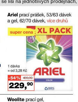 Ariel prací prášek