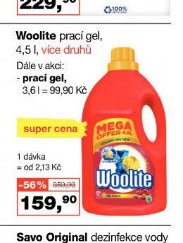 Woolite prací gel