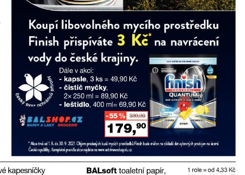 Finish mycí prostředky