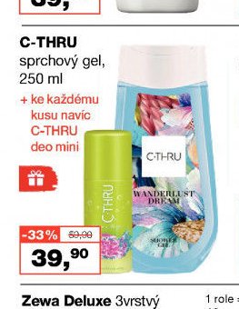 C-THRU sprchový gel