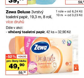 Zewa Deluxe toaletní papír