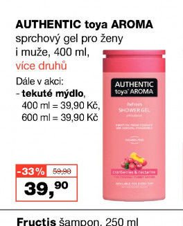 AUTHENTIC toya AROMA sprchový gel